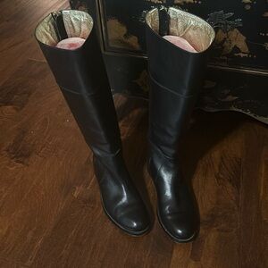 Black Riding Boots Juicy Couture size 8